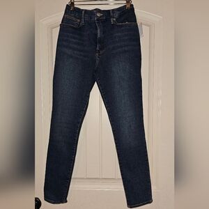 NWT Good American Dark Blue Skinny Jeans, Size 12/31